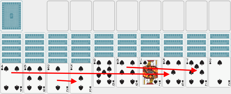 Paciencia Spider - Jogos de cartas